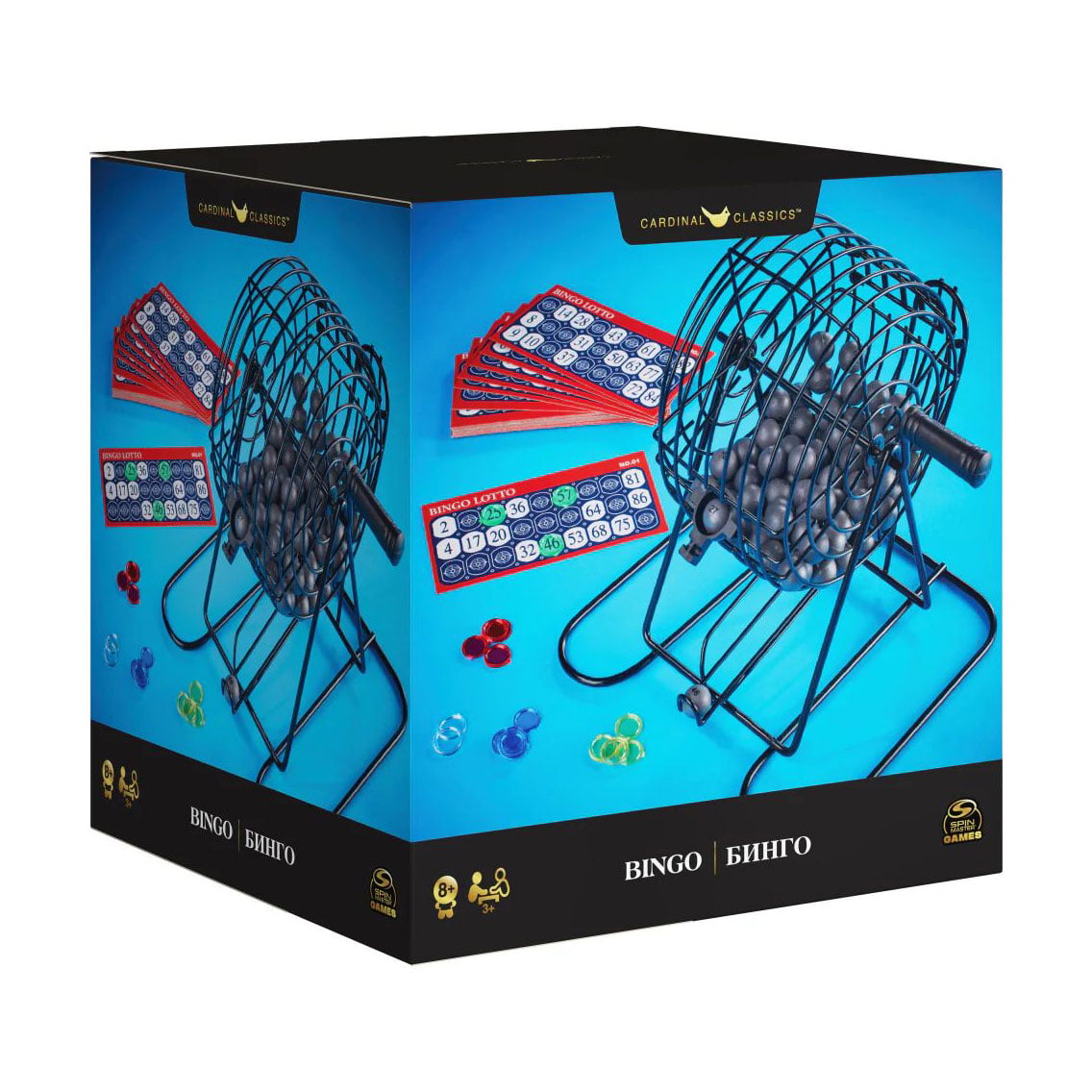 Настільна гра Spin Master Бінго з лототроном, від 8 років (SM98375/6065517)